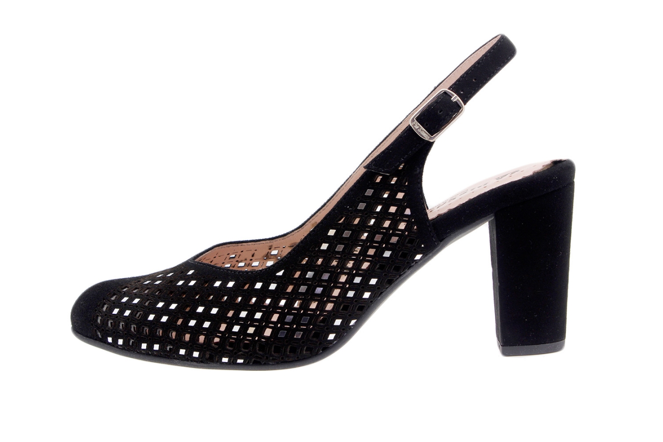 Zapato Fiesta Ante Negro 1277-F